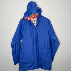 Misty Harbor Vintage Blue Rain Jacket (Medium)